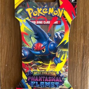 Pokemon Trading Card Game - Phantasmal Flames Deck with Red and Blue